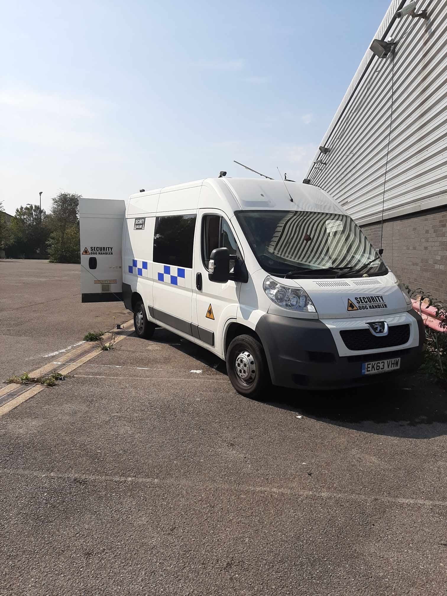 Security Handler with K9 Unit UK - Professional Dog Handler Services