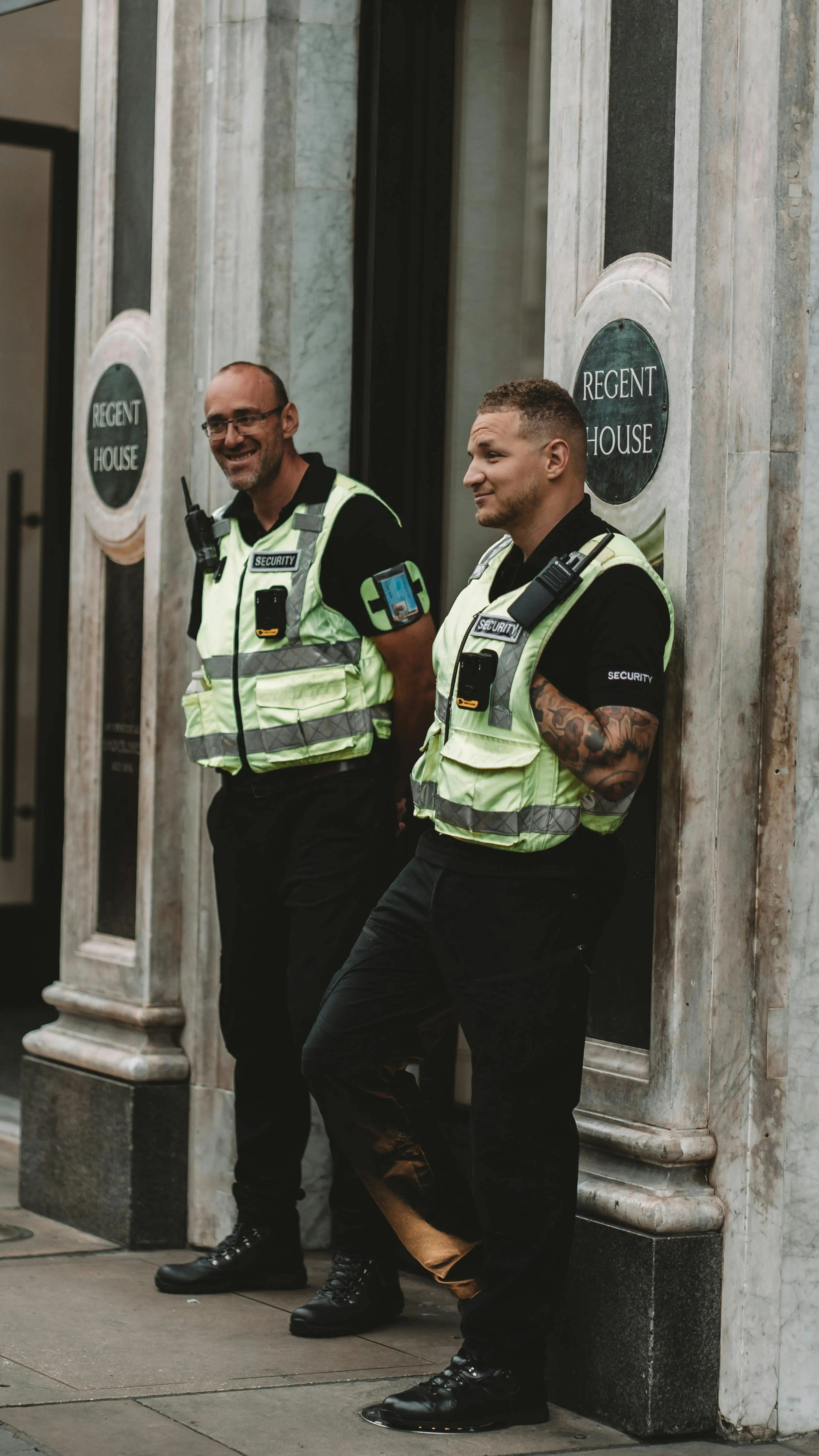 Construction Site K9 Security UK - Dog Handler Protection Services